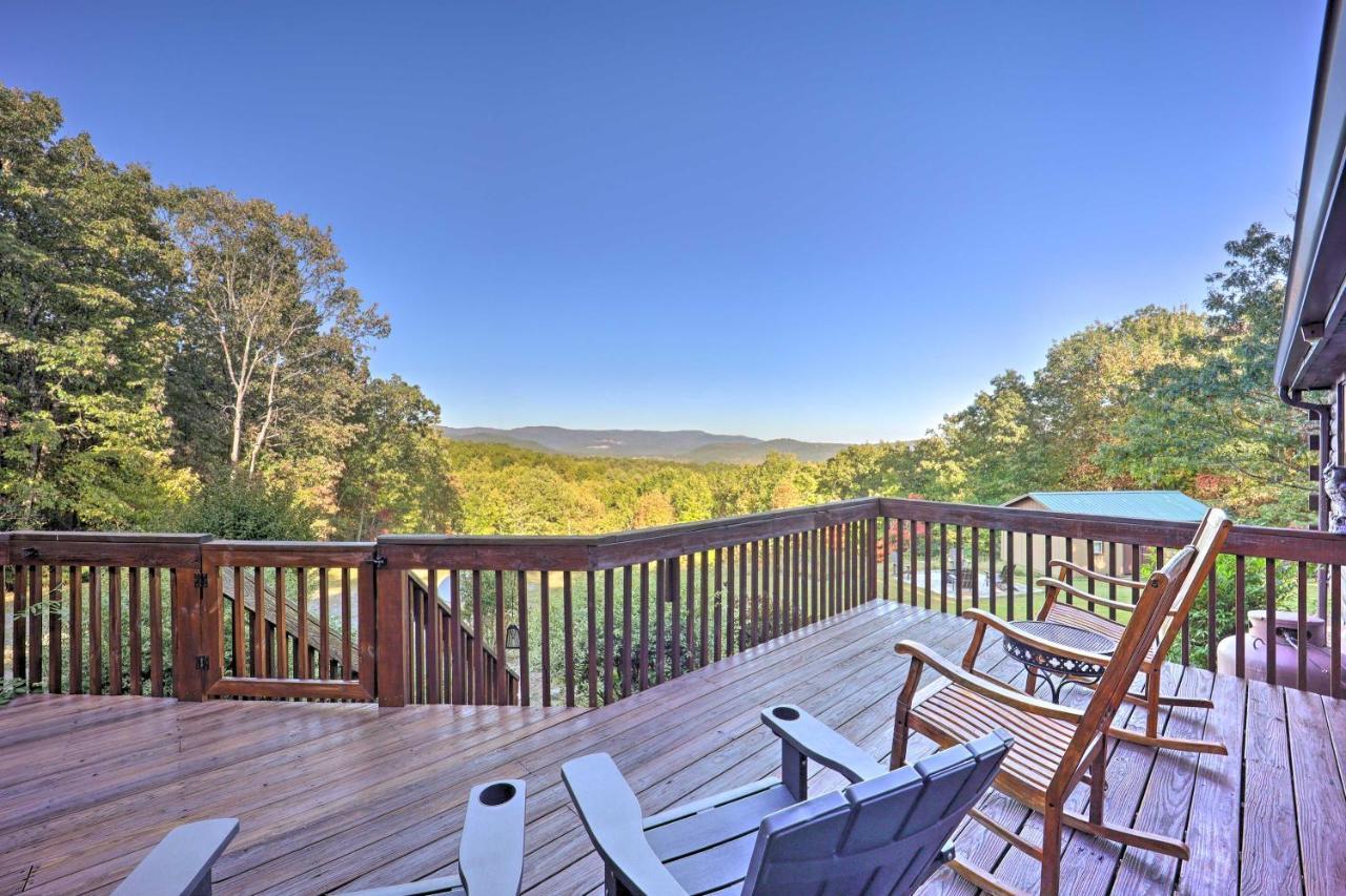 Mountain-View Blue Ridge Hideaway With Fire Pit Villa Abshers Exterior photo